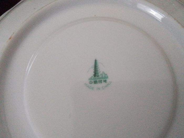 Three Large China Teacups & Saucers
