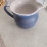 Wynne Pottery Large Wide Blue Jug / Vase Image 3