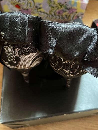 Morgan Lace Heels