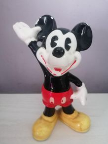 Vintage Mickey Mouse Waving Figurine