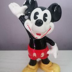 Vintage Mickey Mouse Waving Figurine