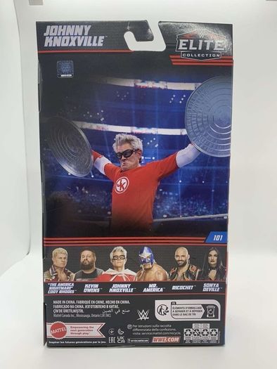 wwe elite series 101 Johnny Knoxville action figure