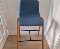 NaughtOne Viv Wood Bar Stools