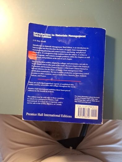 Introduction to Materials Management