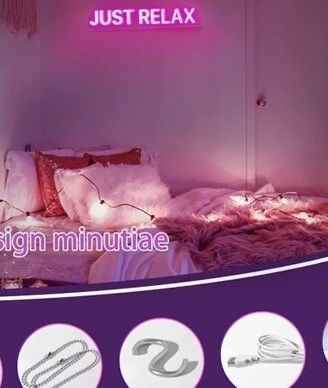 SALE Just Relax Neon Sign,Neon Light Sign Powered by USB with Switch