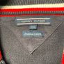 Tommy Hilfiger Mens Half Button-Down Navy Collared Jumper Size 2XL Image 3