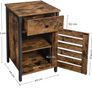 Bedside Cabinet with Drawer - Free Delivery Nationwide Image 5