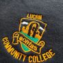Lucan Community College %100 Cotton Tracksuit Top L-XL size Image 4