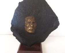 Small Samuel Beckett Plaque