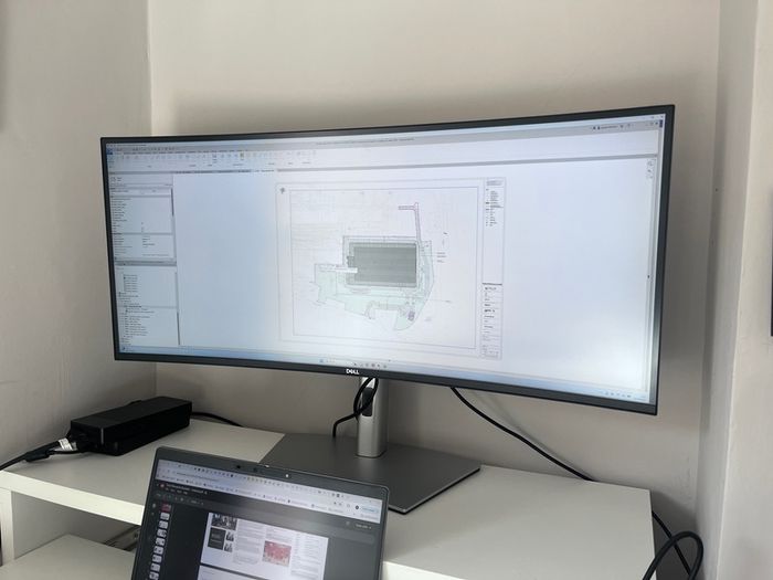 Dell 38 inch curved monitor