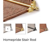 Stair rods 14x NEW