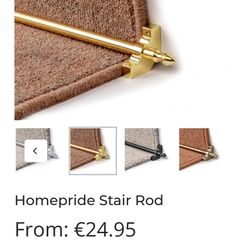 Stair rods 14x NEW