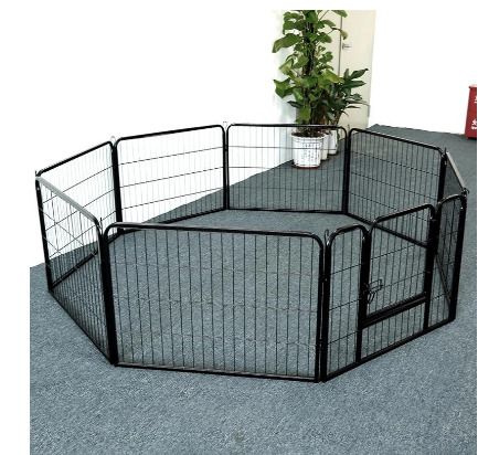 BRAND NEW Pet Dog Fence Foldable Dog Crate Dog Safe Guard Install Home Playpen