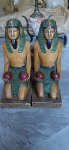 Pair of Pharoah Bookends