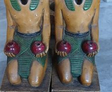 Pair of Pharoah Bookends