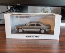 Minichamps Mercedes 560 SEC Silver 1/43