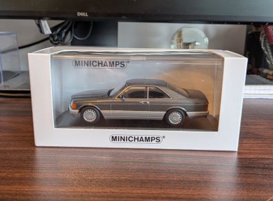 Minichamps Mercedes 560 SEC Silver 1/43