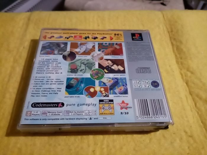 Micromachines V3 PlayStation 1 Ps1 PlayStation 2 ps2 games Original