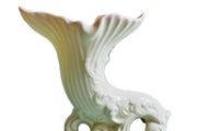 Belleek Cornucopia Vase