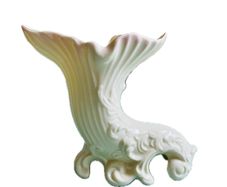 Belleek Cornucopia Vase