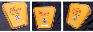 Player's Navy Cut Shop Bar Advertising Glass Coin Tray