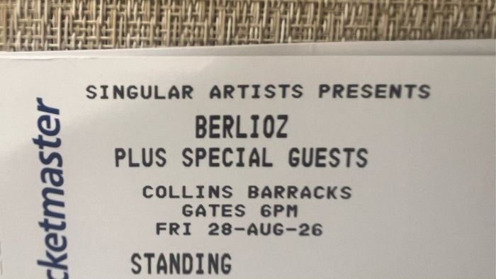 2 Berlioz Tickets Collins Barracks