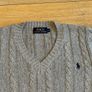 Light Grey Polo Ralph Lauren Crewneck Knitted Sweater Image 2