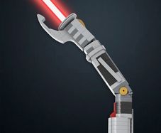 Star Wars Count Dooku Lightsaber Hilt MOC2066 (318 pcs)