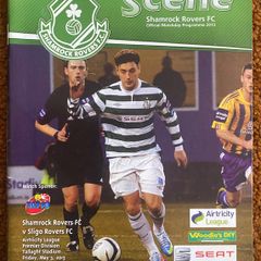 2013 Shamrock Rovers v Sligo Rovers & Dundalk FC - SSE Airtricity Division Premier Programme