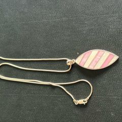 silver necklace
