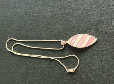 silver necklace