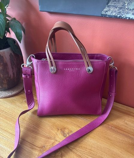 Italian Leather Handbag & Crossbody