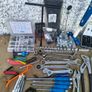 7 Section Metal Tool Box + Large Tool Set Image 4