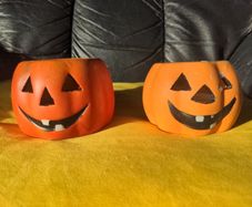 Halloween tea light holders