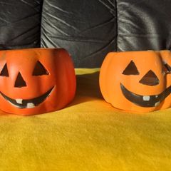 Halloween tea light holders