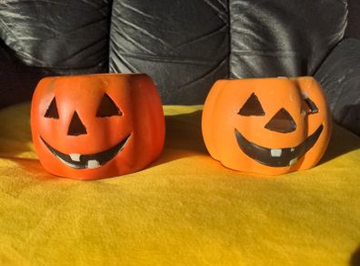 Halloween tea light holders