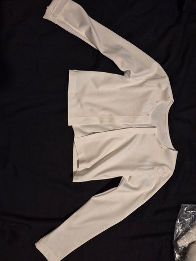 ivory communion bolero size 164