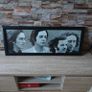 Large Panoramic The BEATLES Poster, glass framed, 38 x 100 cm Image 4