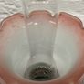 Early Edwardian oil lamp with cast metal base. Image 6