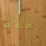 Jobe Parana Bamboo 11'6 Hard SUP Paddle Board with Paddle & Leash Image 3