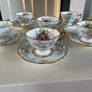 Hammersley Fine bone china 6x cups and saucers Image 2
