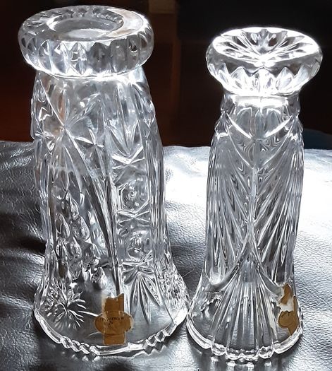 two nice bleikristall vases