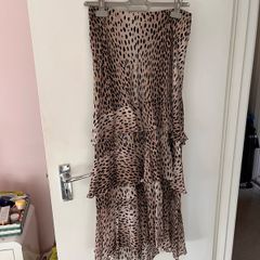Rixo silk skirt