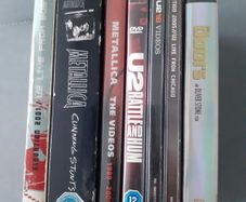 Metallica . U2. The Doors dvd