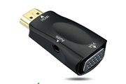 Male to Female HDMI-compatible to VGA Adapter HD 1080P Audio Cable Converter For PC Laptop TV Box Computer Display Projector