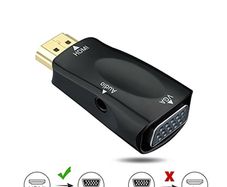 Male to Female HDMI-compatible to VGA Adapter HD 1080P Audio Cable Converter For PC Laptop TV Box Computer Display Projector