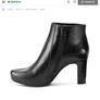 Leather Ankle Boots - Spanish brand UNISA - Black - UK 5 - BNWT RRP 170 Image 2