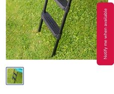 trampoline 2 step ladder