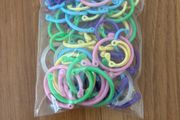 Binder Rings Plastic Multicolour Various Sizes