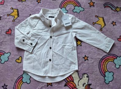 12-18m, With Tags Next Baby White Shirt